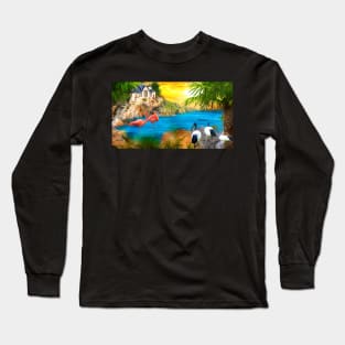 Blue Lagoon Long Sleeve T-Shirt